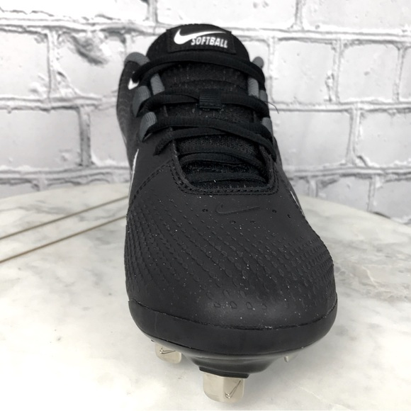Nike Hyperdiamond 4 Pro Softball Women’s Metal Cleats Black Size 9 Cz5920-005 - Picture 2 of 11